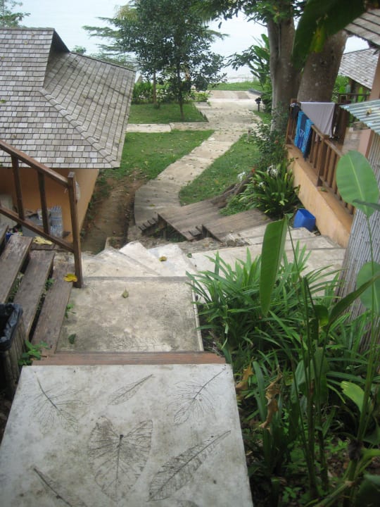 Weg zu Bungalows Siam Bay Resort