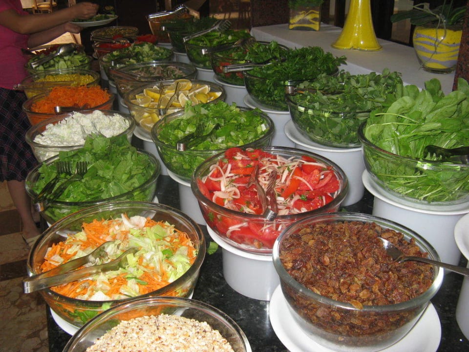 Salatbüffet Papillon Belvil