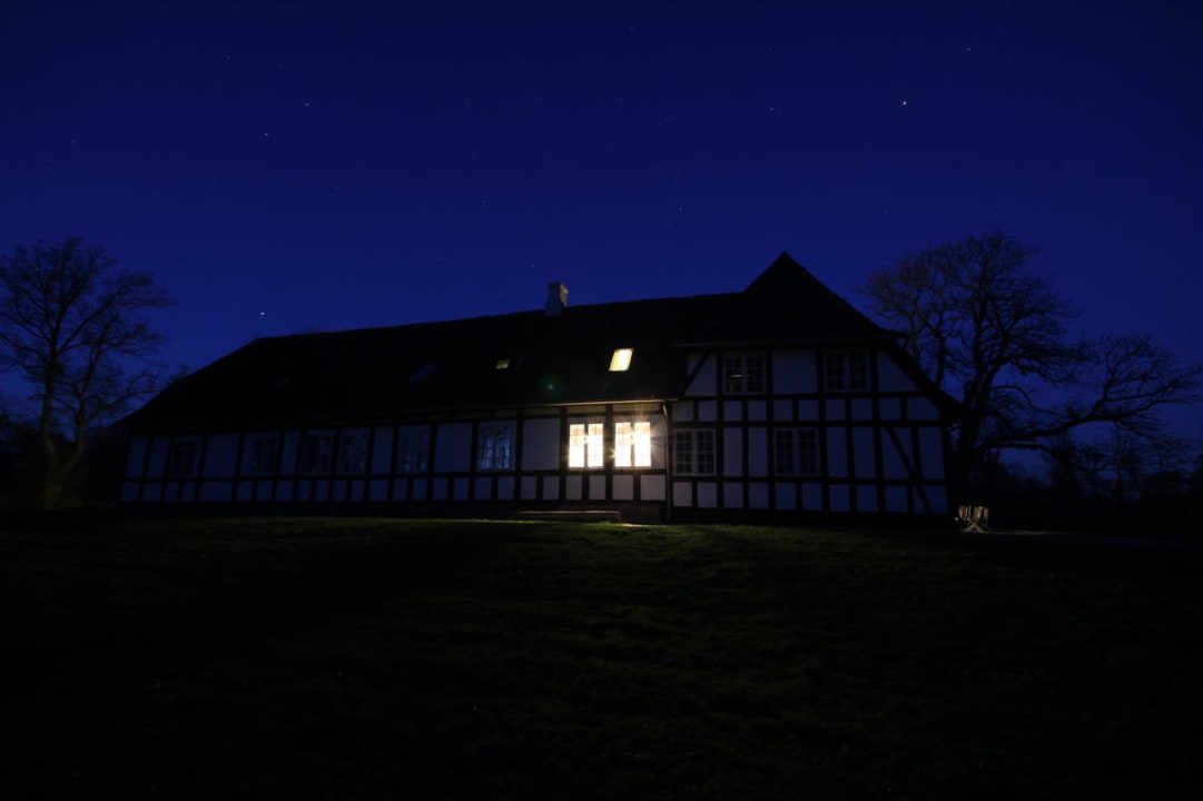 Blick auf den Speisesaal  Gutshof Herregården Jerstrup