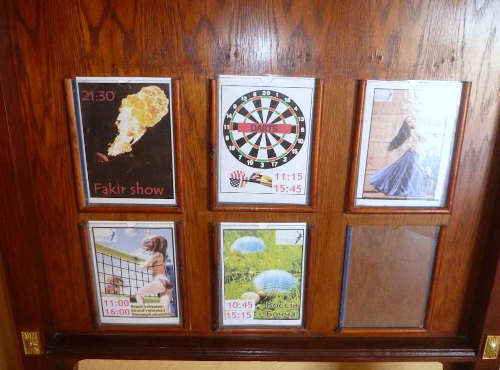 Info-Tafel Beach Albatros Resort