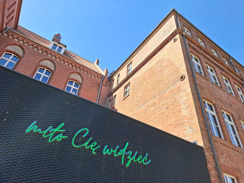 Außenansicht ARCHE Dwór Uphagena Gdańsk