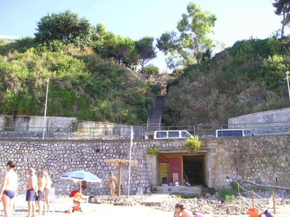 Treppe nach oben Santa Lucia e Le Sabbie d'Oro