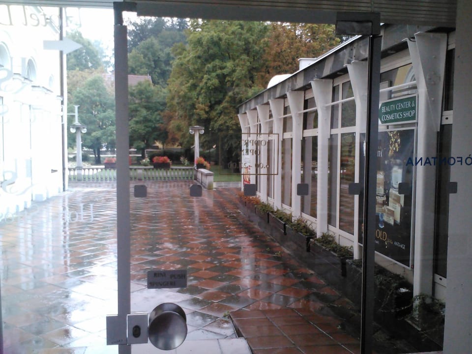 Единственный дождливый день Grand Hotel Rogaška Komfort