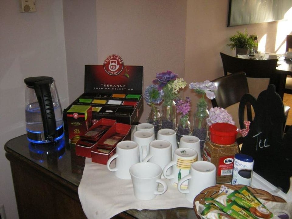 Tee, verschiedene Sorten Hotel Weißes Roß