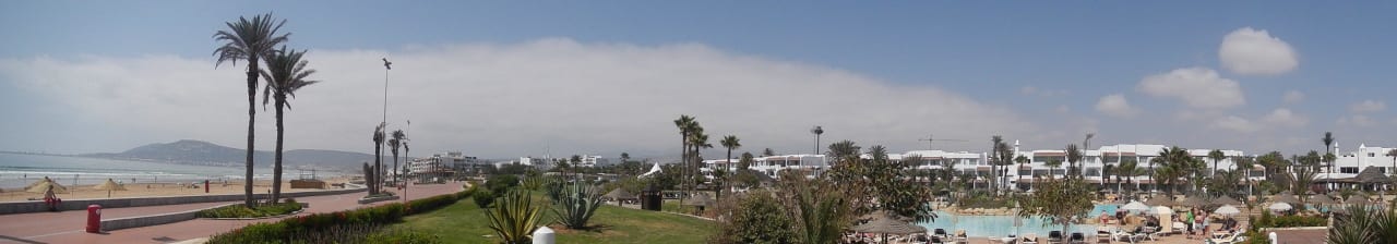 Ausblick Hotel Riu Tikida Dunas