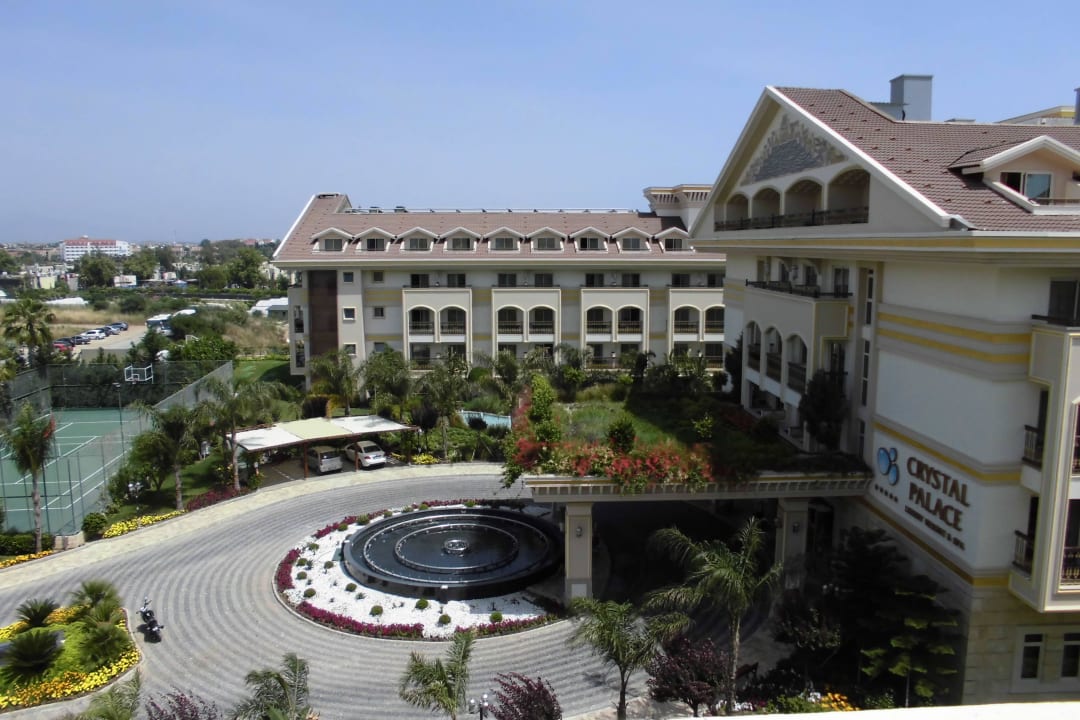 Blick auf Eingang Diamond Excellence Resort & Spa