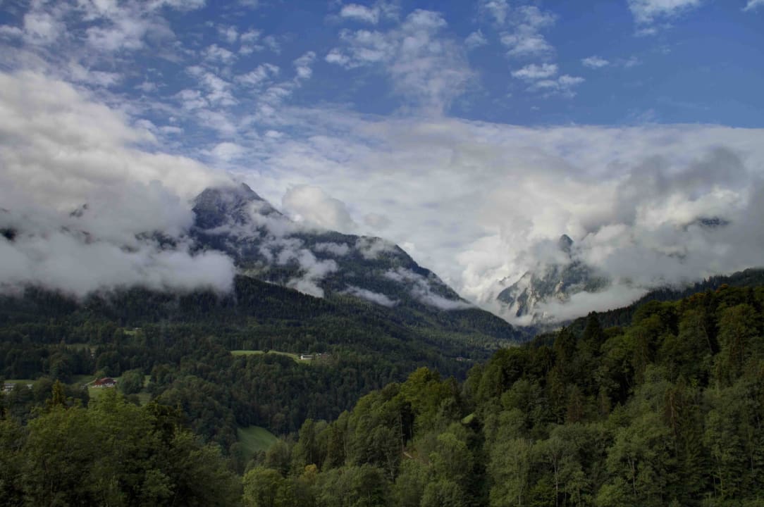 Blick auf den Watzmann Ferienwohnungen Wiesenlehen