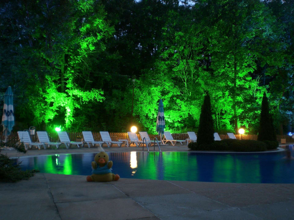 Abendbeleuchtung Orchidea Spa Boutique