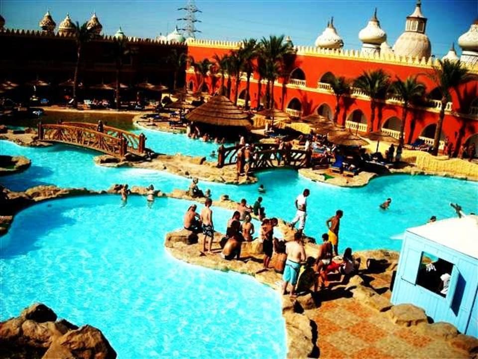 Aktiver Pool Pickalbatros Alf Leila Wa Leila Resort - Neverland Hurghada