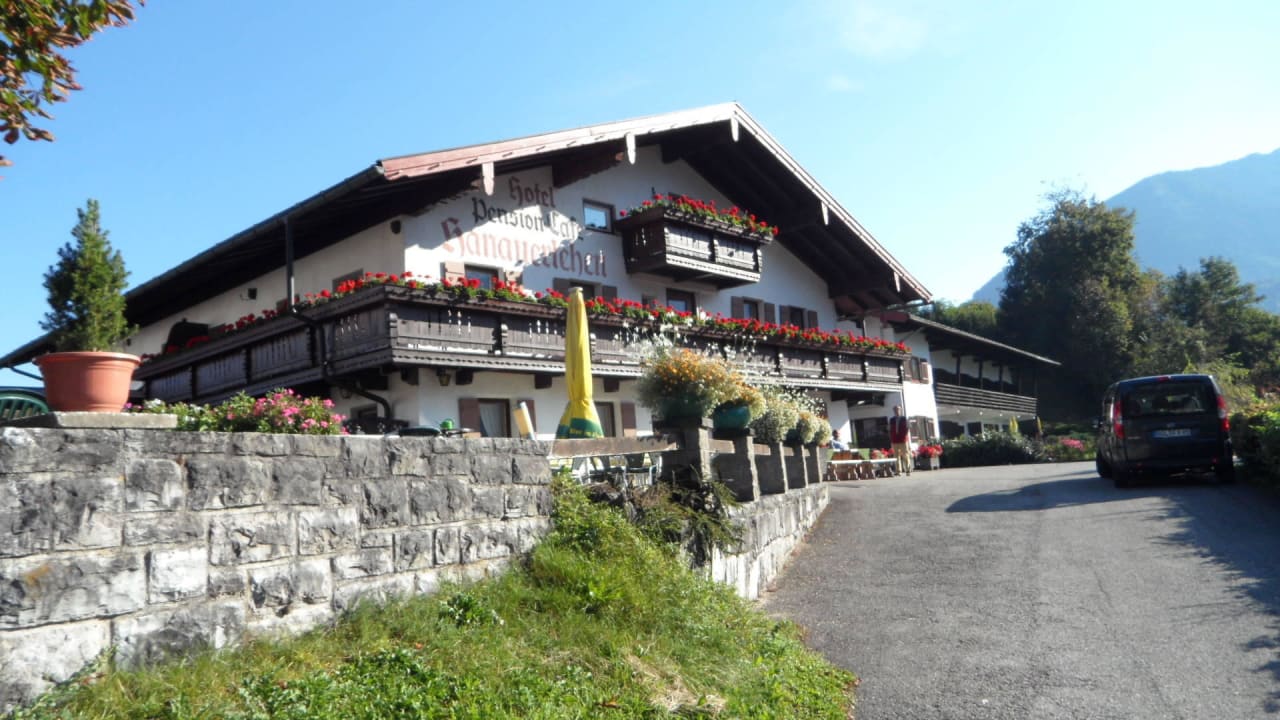 Hanauerlehen -Auffahrt Hotel Hanauerlehen