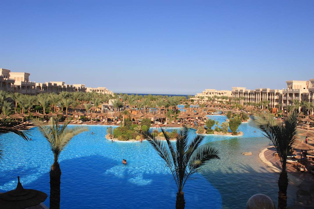 Schöner Blick über die Hotelanlage Pickalbatros Palace Resort