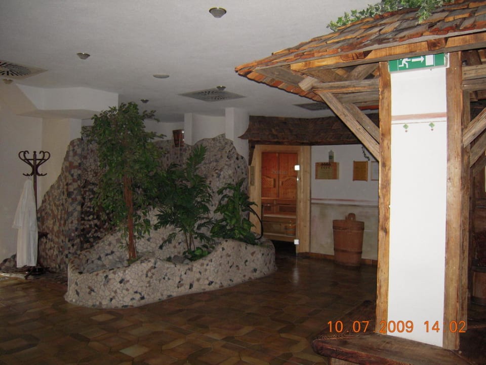 Wellnessbereich Sauna Almwellness-Resort Tuffbad