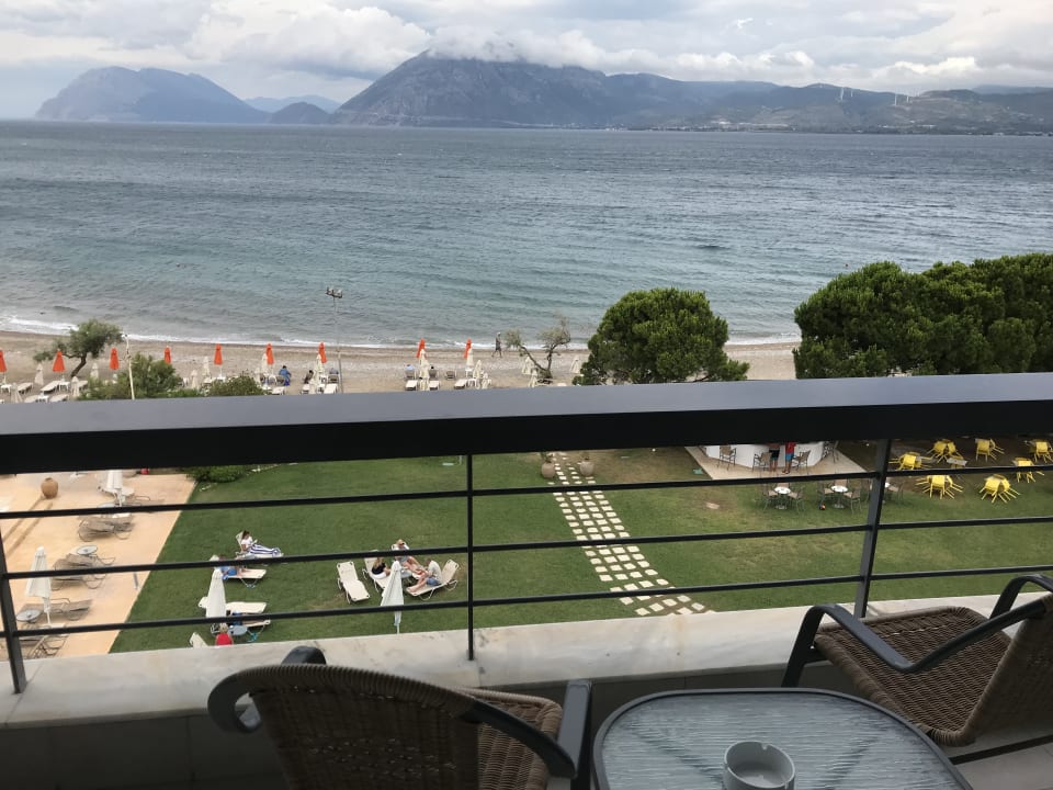 Ausblick Airotel Achaia Beach Hotel