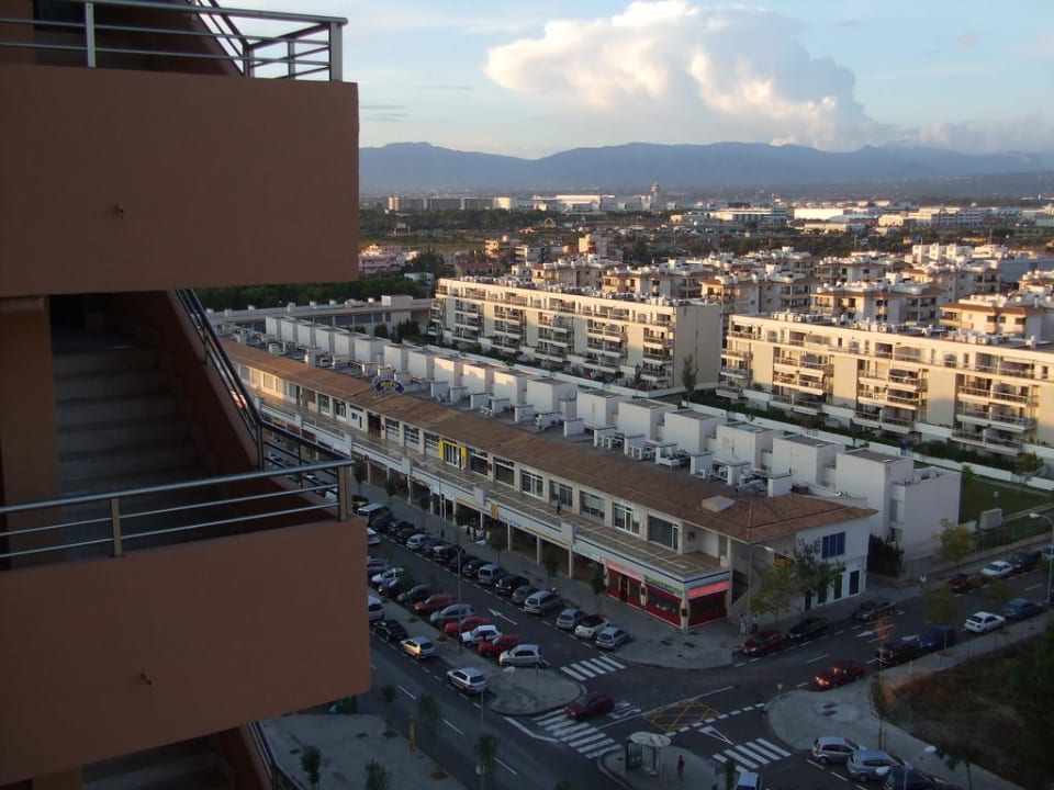 Blick aus dem 11 Stock allsun Hotel Pil-lari Playa