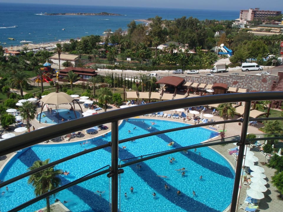 Ausblick vom 5.Stock Saphir Resort & Spa