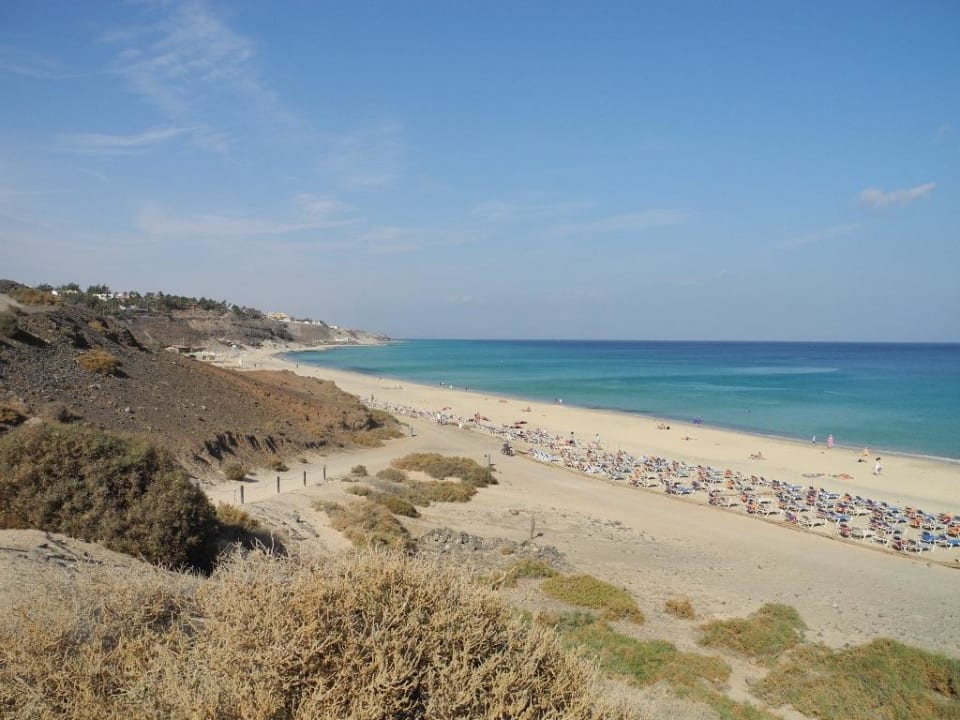 Blick vom rückwärtigen Hotelausgang nach Osten Fuerteventura Princess
