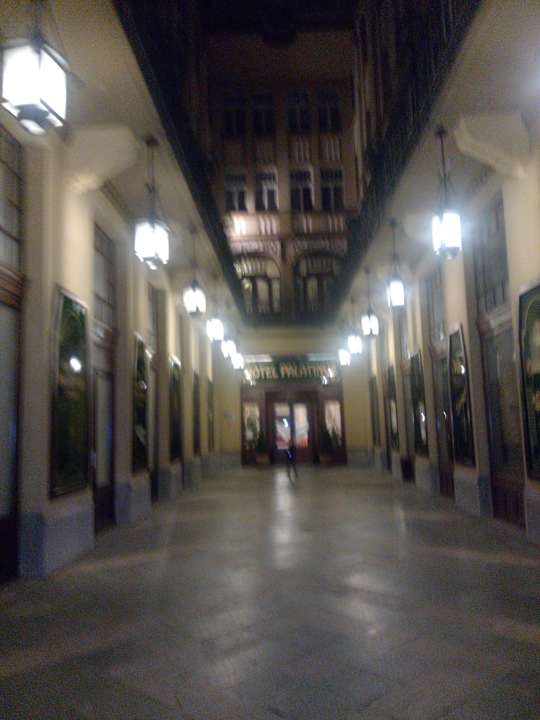 Eingang Hotel Palatinus City Center