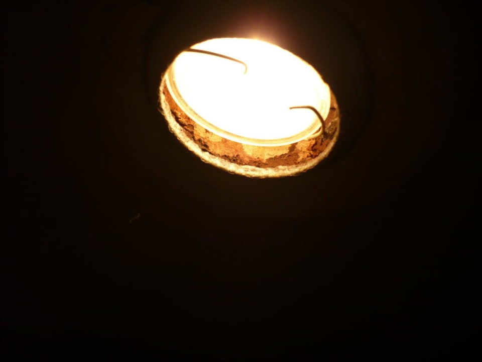 Badezimmerlampe von nahem.. Grand Sirenis Punta Cana Resort & Aquagames