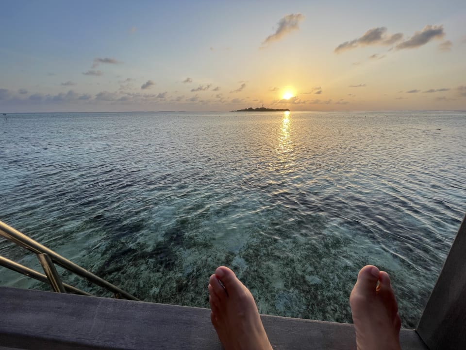 Ausblick Le Meridien Maldives Resort & Spa
