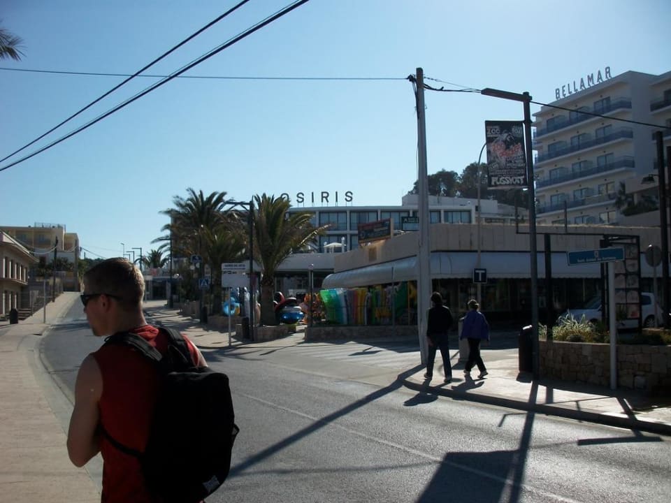 Von der Strasse Hotel Osiris