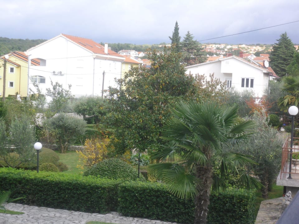 Blick vom Balkon Apartments Bogovic