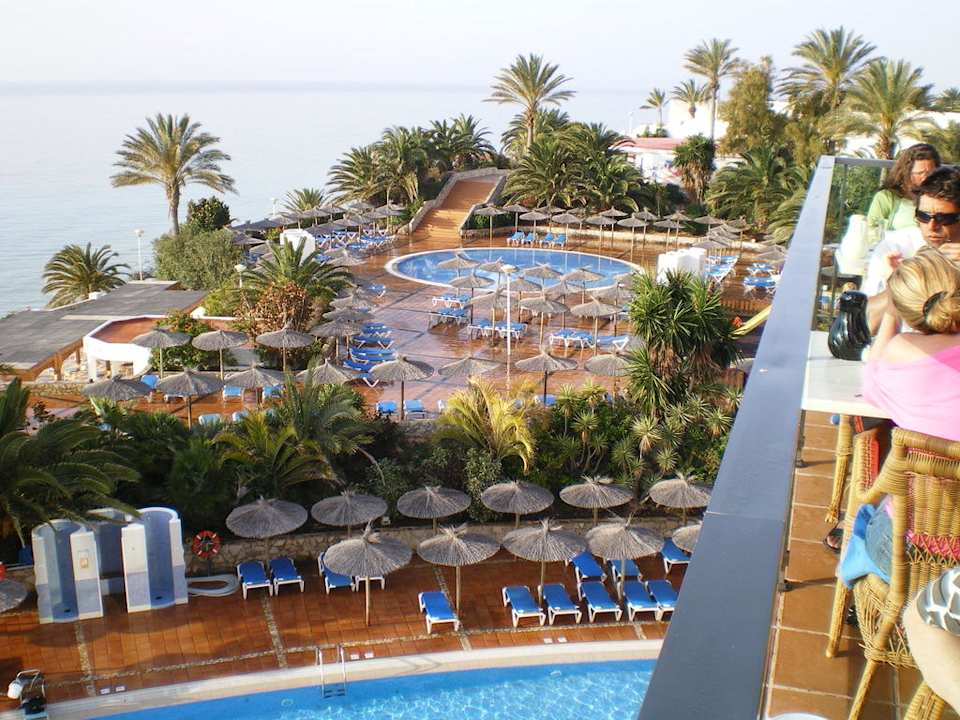 Blick von der Frühstücksterrasse SBH Club Paraiso Playa