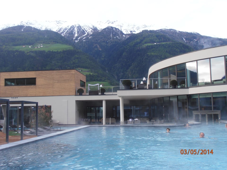 Im oberen Teil befinden sich verschiedene Saunen Hotel Prokulus - Family & Wellness