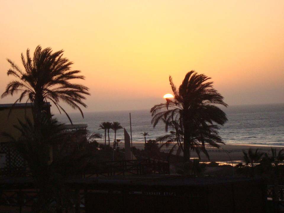 Sonnenaufgang vom Zimmer Occidental Jandía Playa