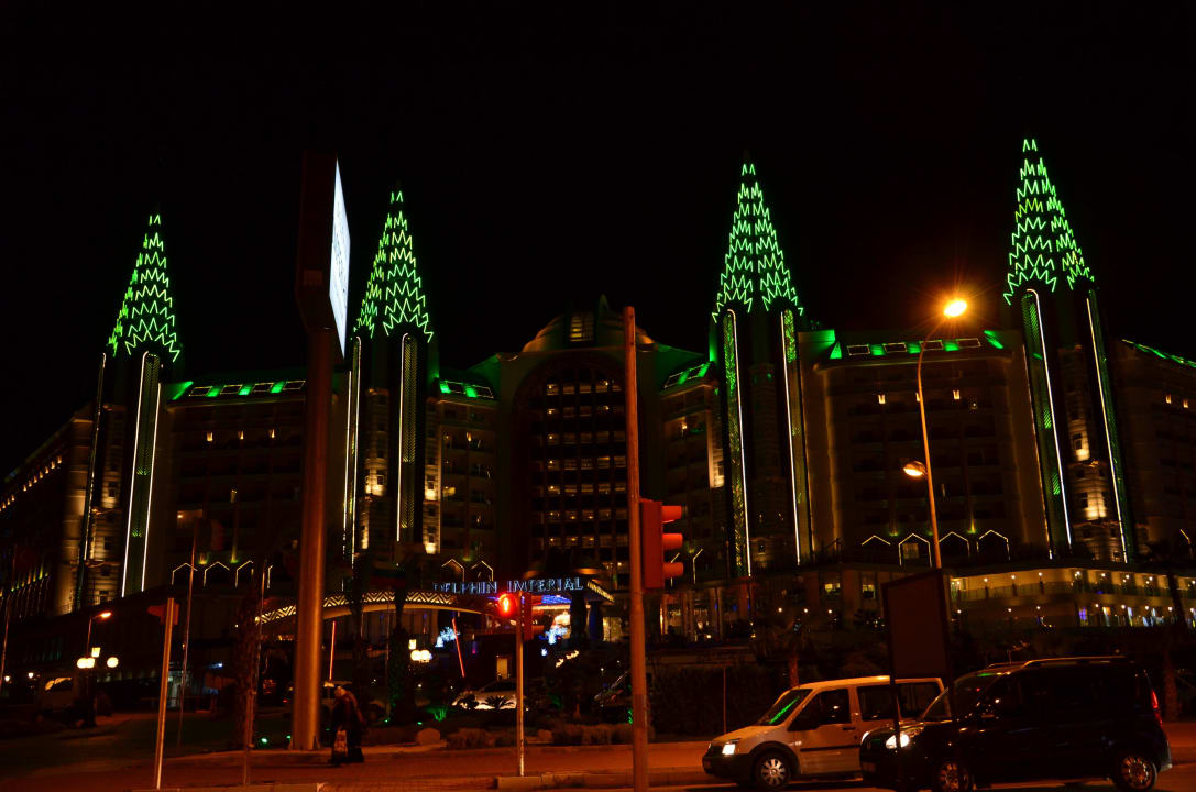 Upps,sieht aus wie Tannenbäume Hotel Delphin Imperial