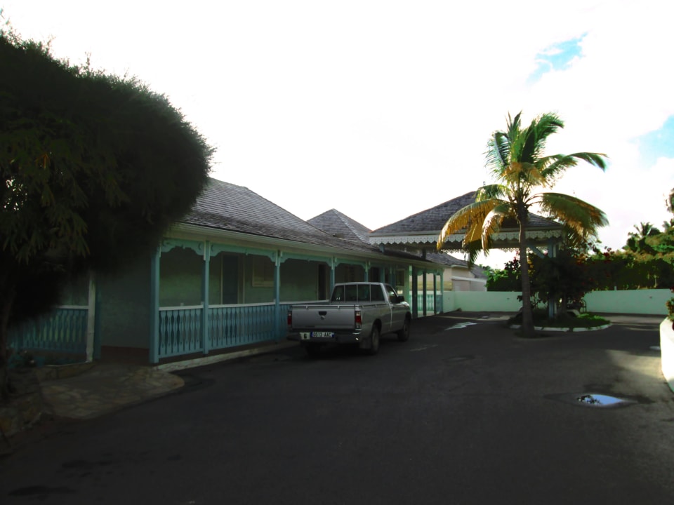 Hoteleingang Hotel La Plantation