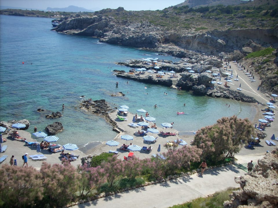 Badebucht rechte Seite Hotel Kalithea Horizon Royal