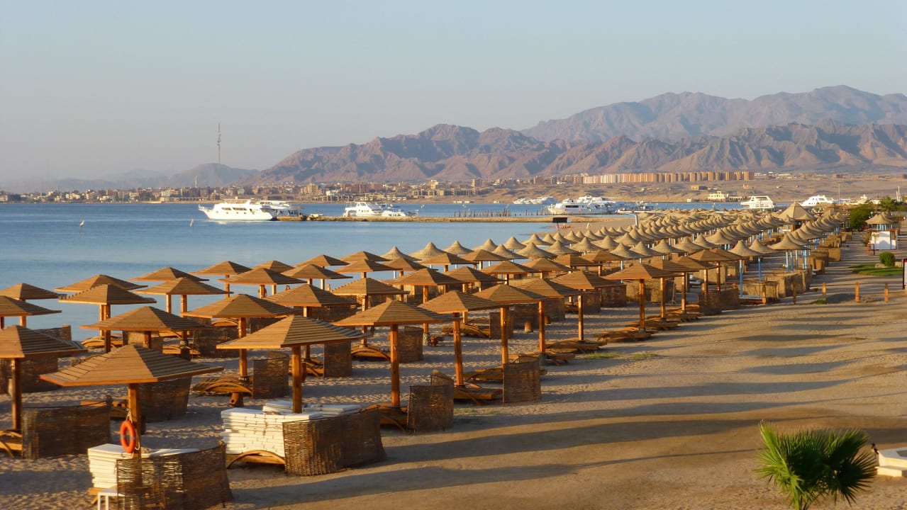 Sehr schöne Aussicht vom Nachbar Hotel Shams Safaga Resort