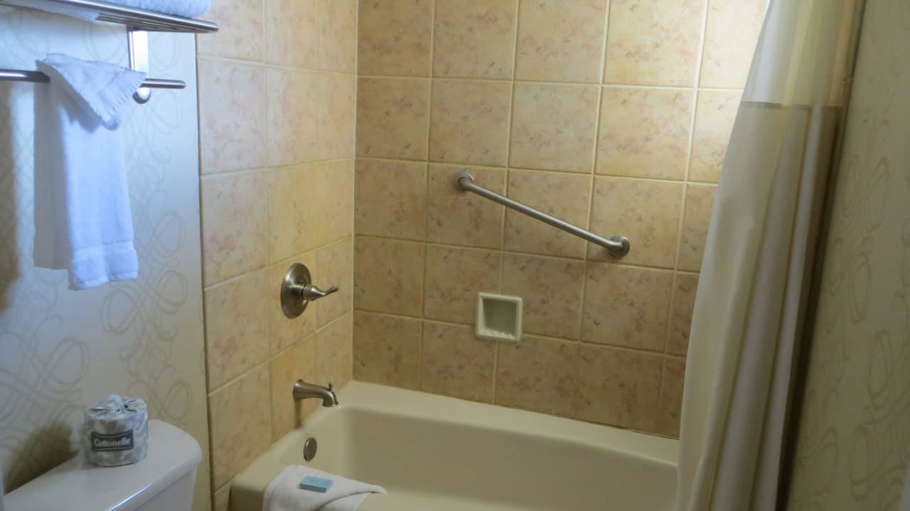 Badezimmer mit Dusche The Orleans Hotel & Casino