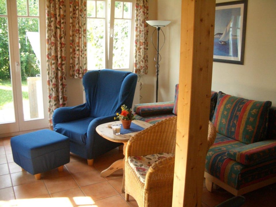 Wohnzimmer Ferienresort Seepferdchen