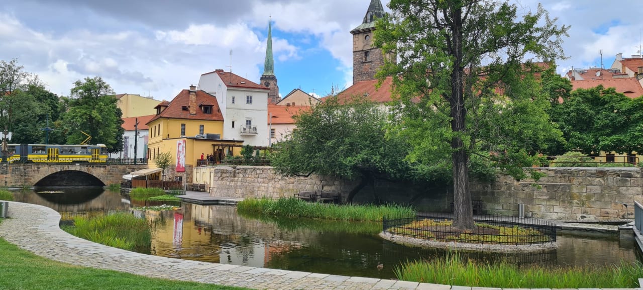 Ausblick Courtyard Hotel Pilsen