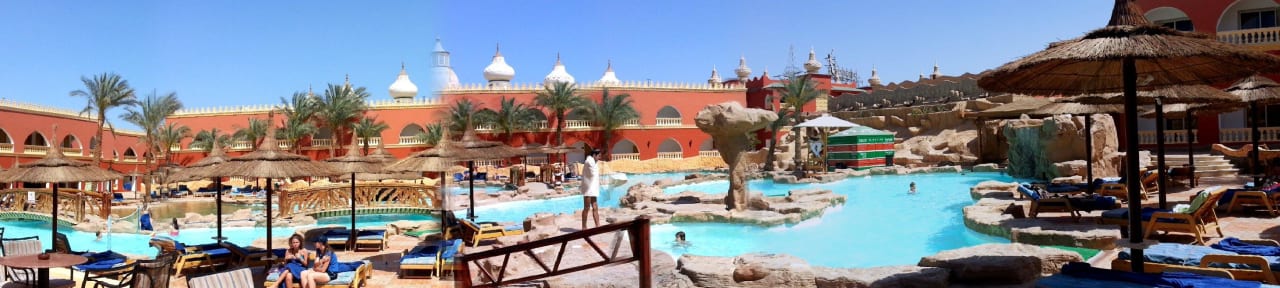 Ein kleiner Vorgeschmack Pickalbatros Alf Leila Wa Leila Resort - Neverland Hurghada