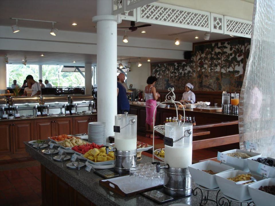 Beim Frühstück Cape Panwa Hotel