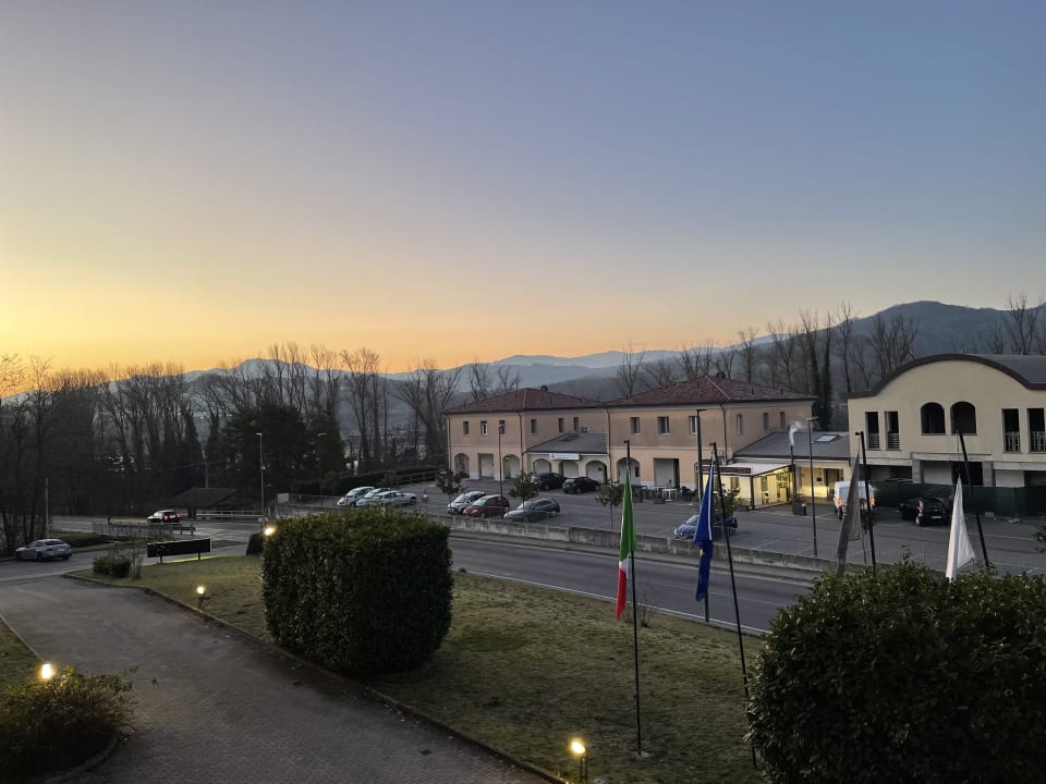 Ausblick Hotel Albergo Della Roccia