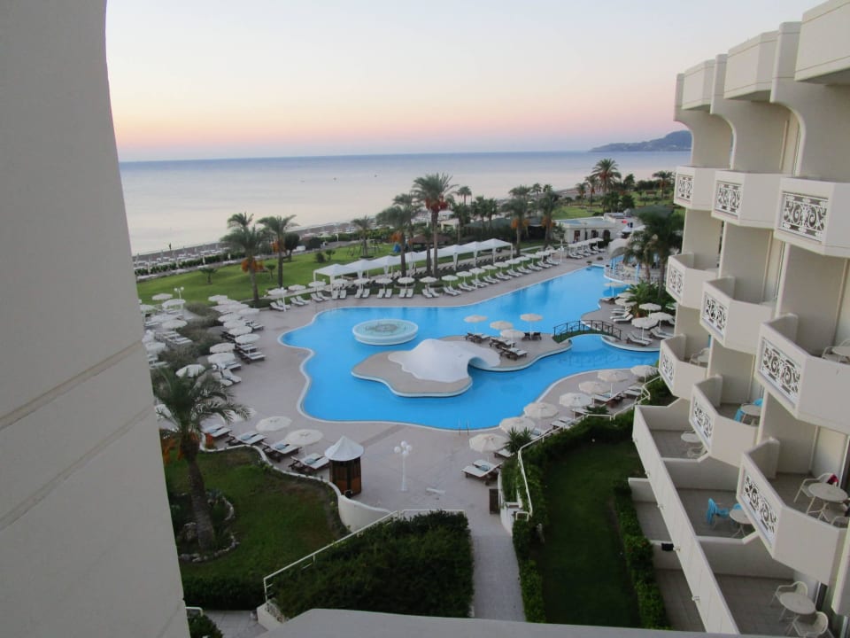 Seitlicher Meerblick, Block 4 Rodos Palladium Leisure & Wellness