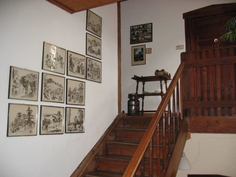 Treppenaufgang Waldgaststätte Kneispermühle