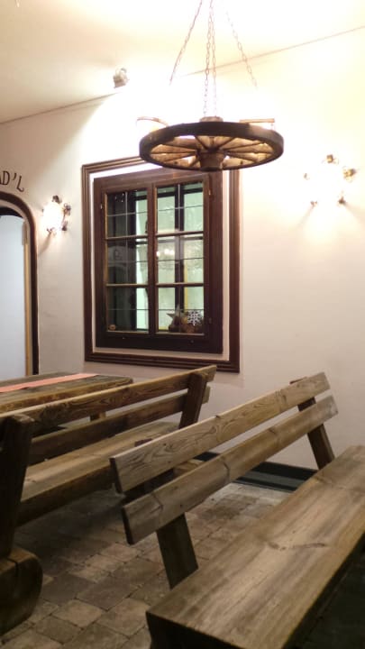 Gemütliche Atmosphäre draußen  Naturel Hoteldorf Schönleitn