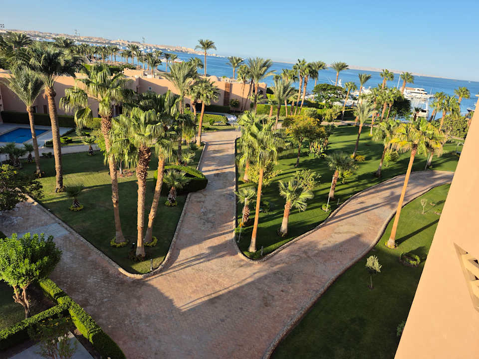 Ausblick Continental Hotel Hurghada