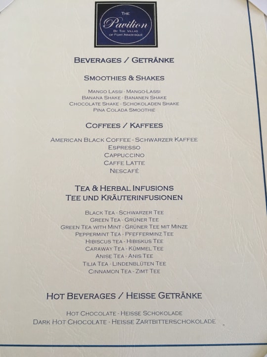 Gastro Fort Arabesque Resort, Spa & Villas