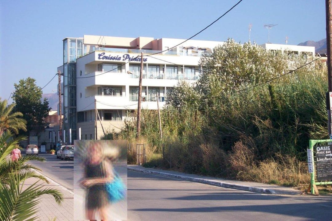 Aussenansicht Corissia Princess von Nordwesten Hotel Corissia Princess