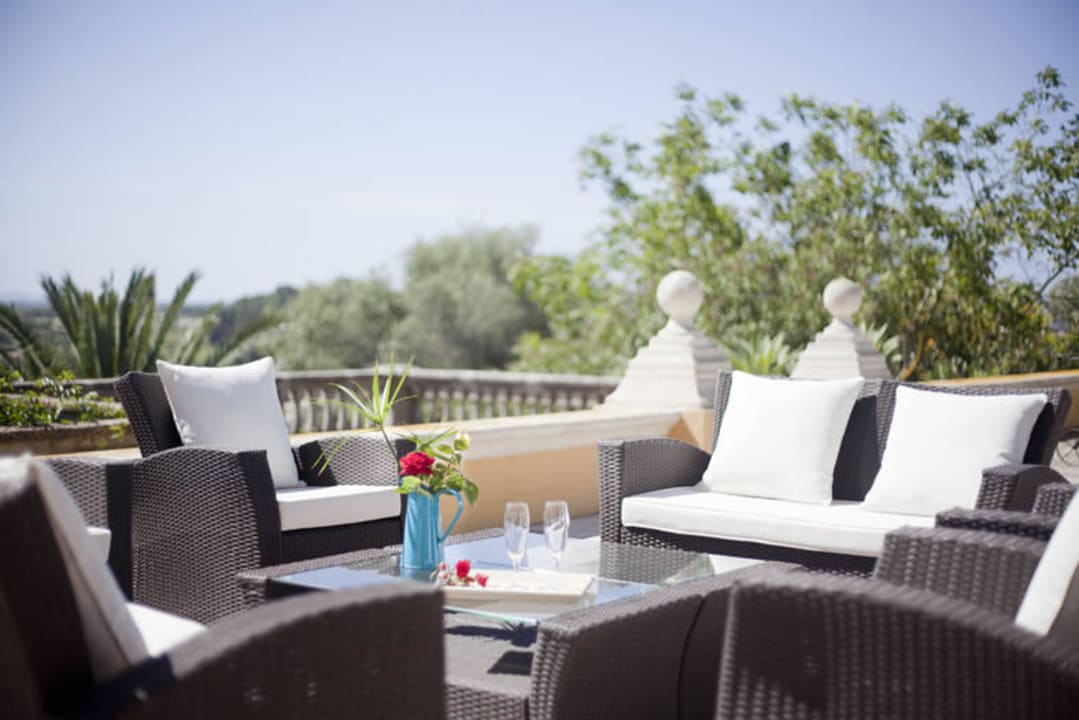 Sofá detail Mansión Sa Capella