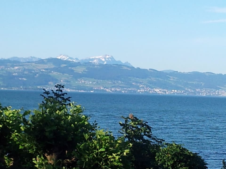 Blick aus dem Zimmer Hotel Haus am See