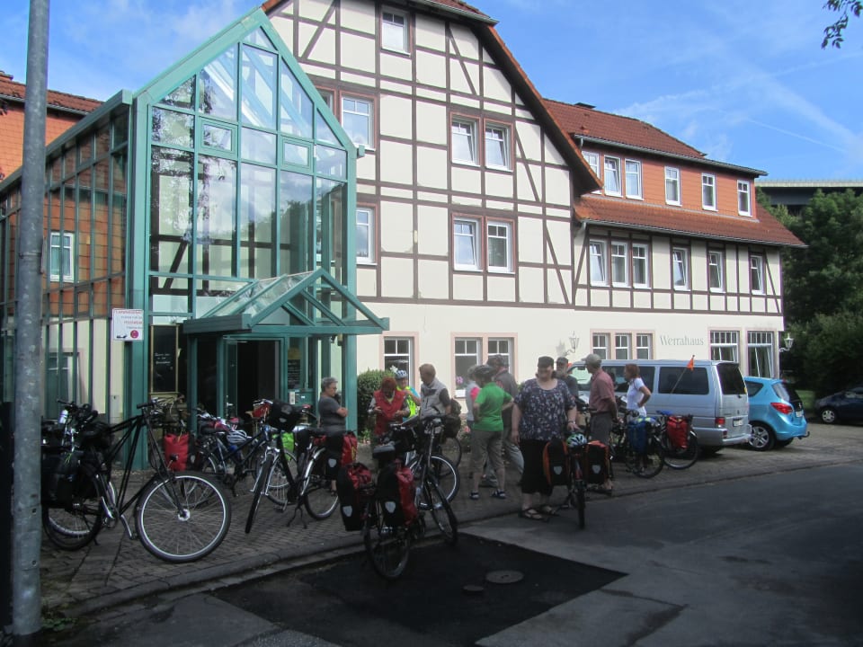 Außenansicht Flux Biohotel im Werratal