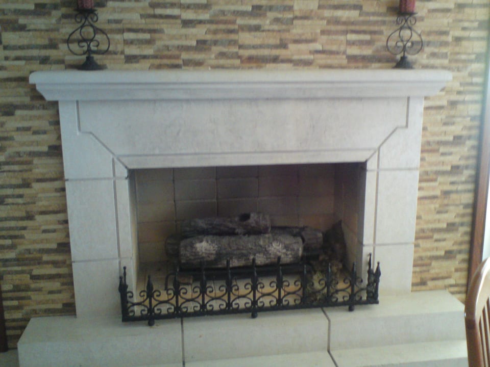 Elektrokamin im Restaurant Hotel Pliska