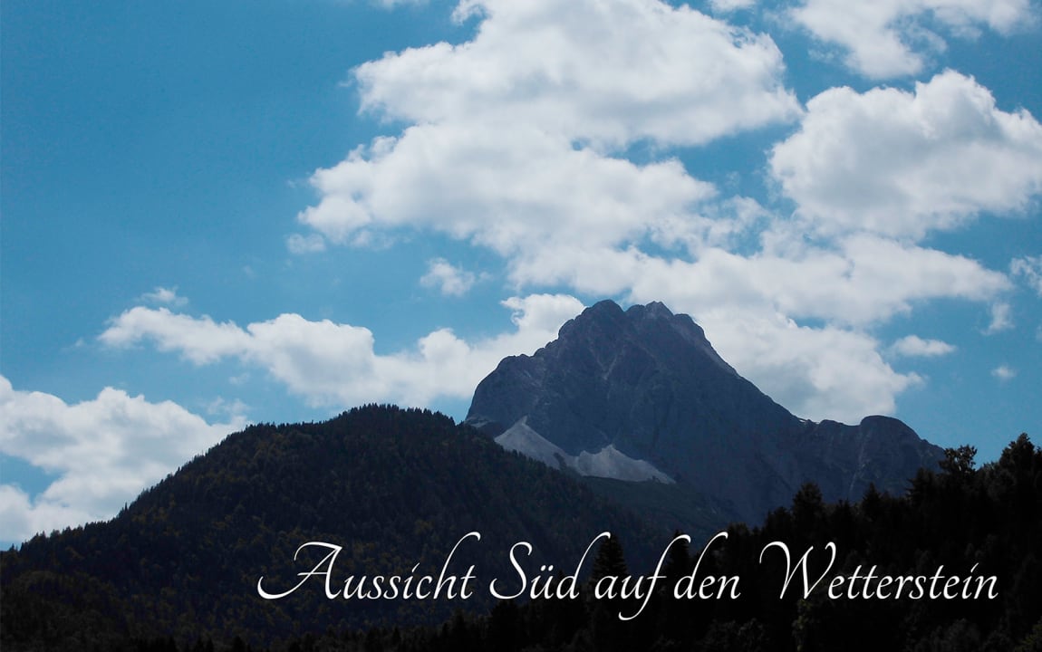 Ausblick Ferienwohnung Braun