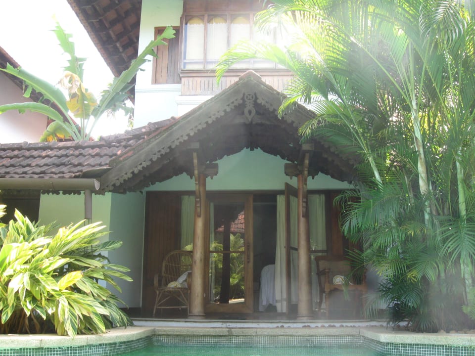 Room terace Hotel Kumarakom Lake Resort